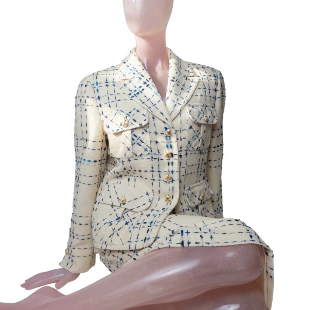 Vintage Valentino Boutique Skirt Suit